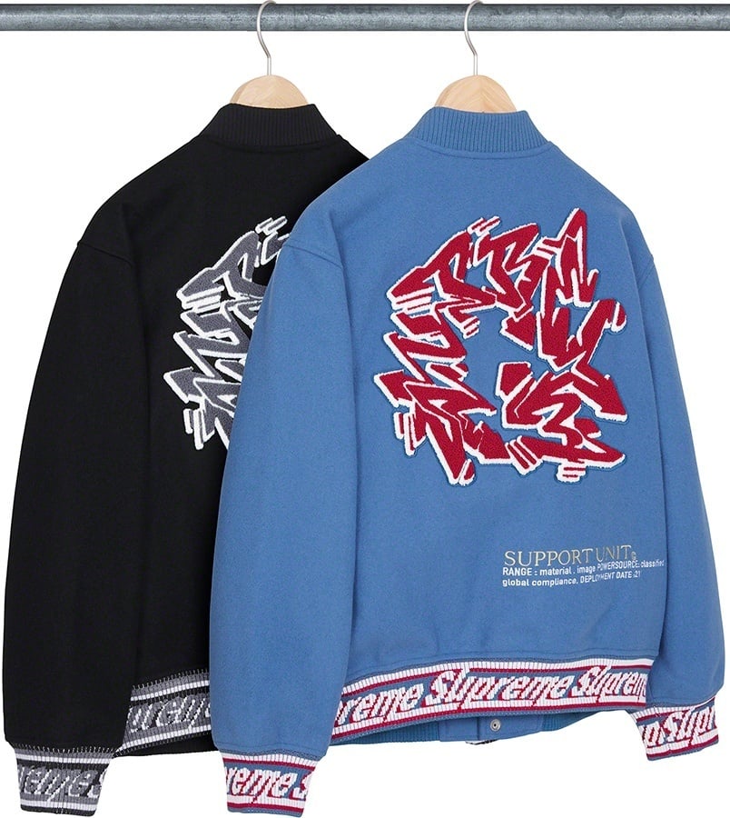 Support Unit Varsity Jacket
